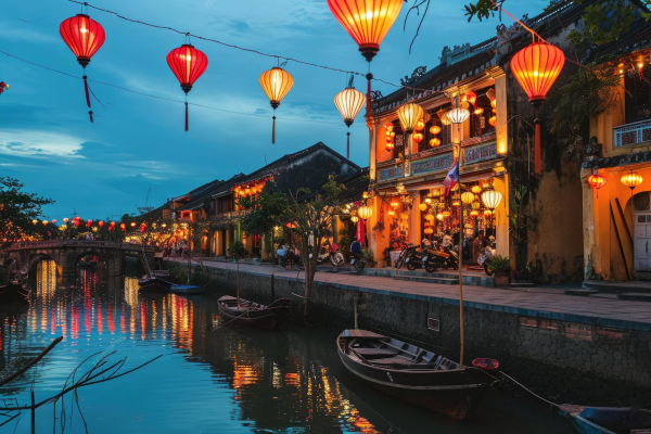 glowing-lanternfilled-skyline-hoi-vietnam-dusk-ai-generated_497837-15843