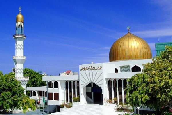 grand Friday Mosque in maldives